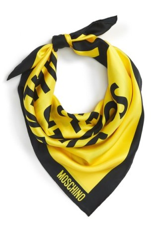 Moschino, Dangerous Silk Scarf, Nordstrom