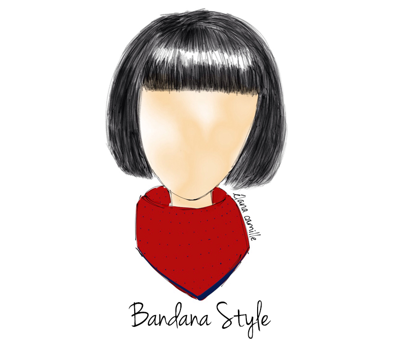 scarf bandana style, bandana scarf, fashion scarf, scarf street style, street style scarf