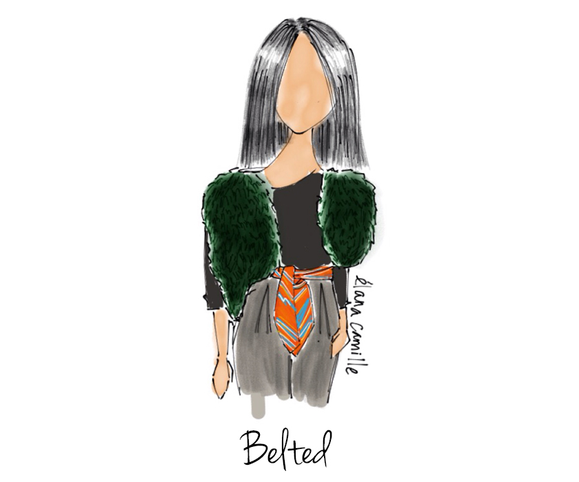 scarf style, scarf belted, belted scarf, how to belt a scarf, belt scarf, how to wear a scarf