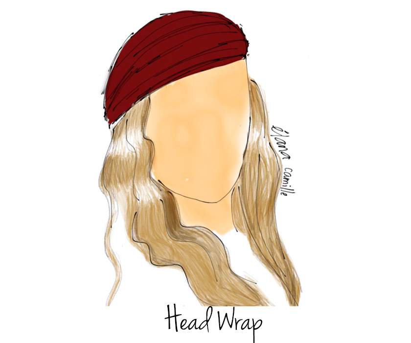 scarf head wrap, silk scarf head wrap, scarf wrap