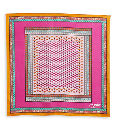 DVF, Diane Von Furstenberg, Mosaic Print, mosaic print scarf, dvf accessories, dvf scarf, dvf new york, Hudson's Bay, The Bay, Hudsons Bay